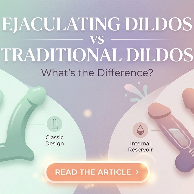 Ejaculating Dildos vs Traditional Dildos: What's the Difference?