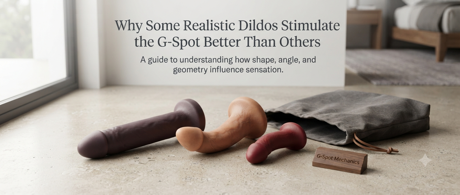 Why Some Realistic Dildos Stimulate the G-Spot Better Than Others