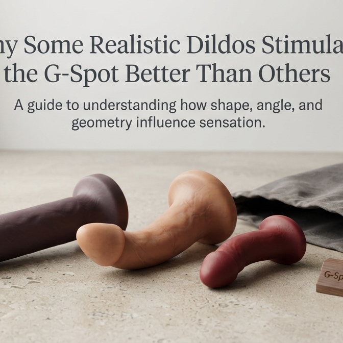 Why Some Realistic Dildos Stimulate the G-Spot Better Than Others