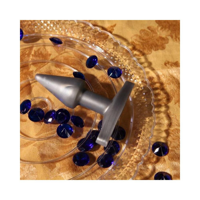 Tantus Stud Plug - Silver