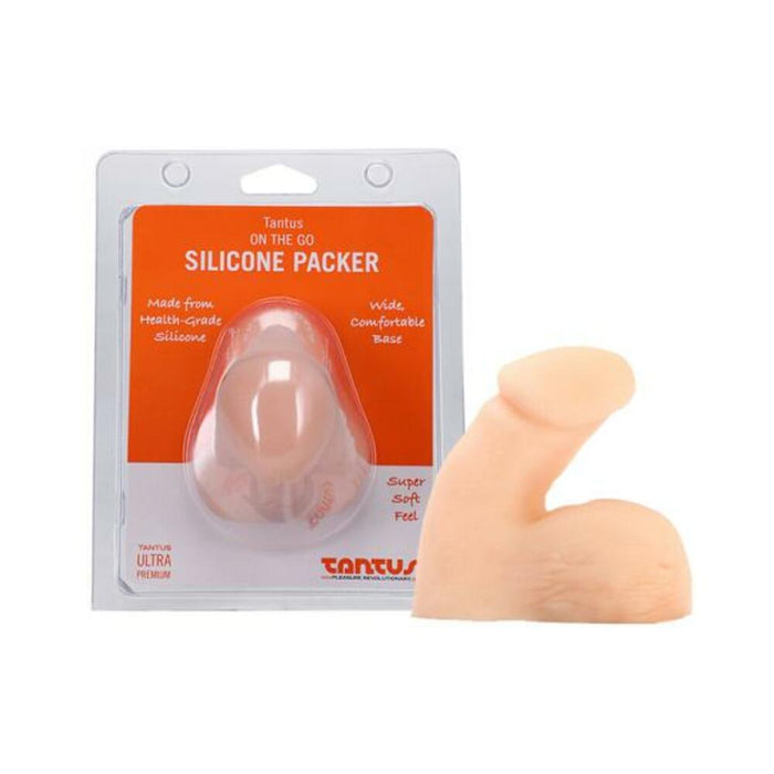 Tantus On The Go Silicone Packer Cream (clamshell)