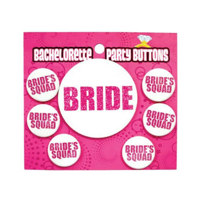 Bachelorette Party Button - Bride Bride's Squad