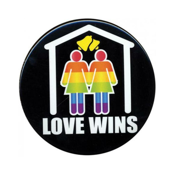 3 inches Bachelorette Button Female Female Love Wins