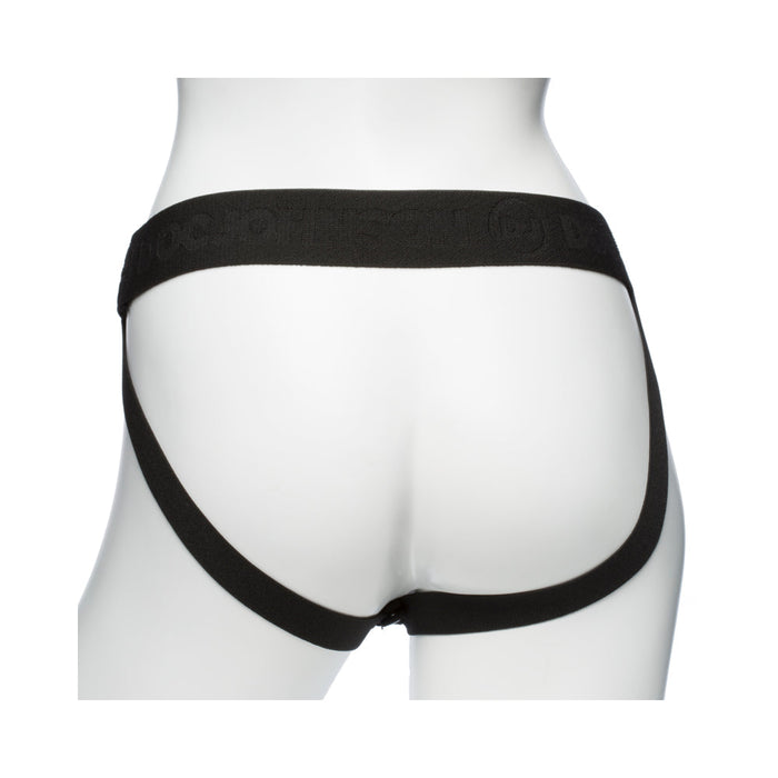 Body Extensions Be Bold 2 Piece Strap On Set Black