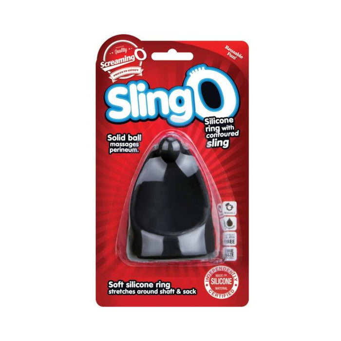 Slingo Silicone Cock Ring 6 Piece Black Box
