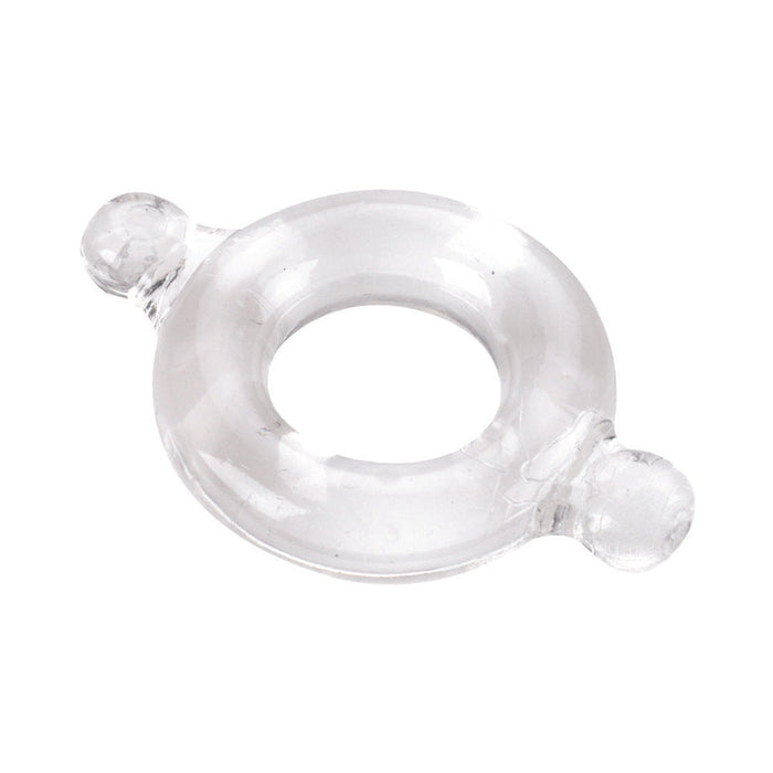 Elastomer Cock Ring (blk,blu,clr/3)