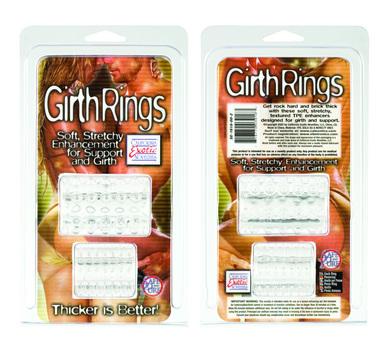 Girth Rings Clear or Smoke