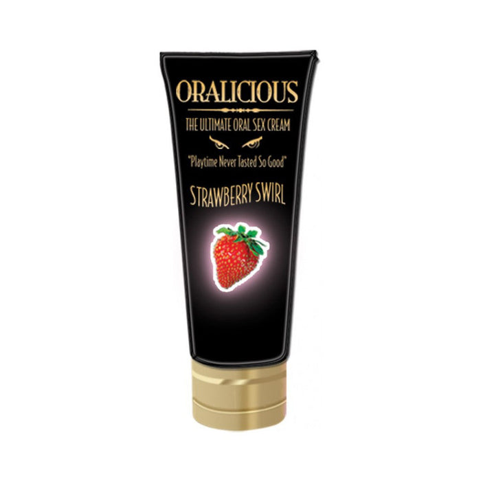 Oralicious Oral Sex Cream Strawberry 2oz