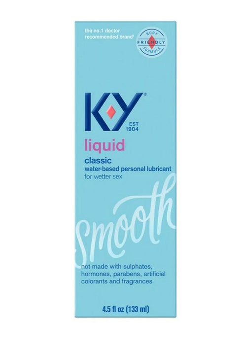 K-y Liquid 4.5oz. Water Based Lubricant