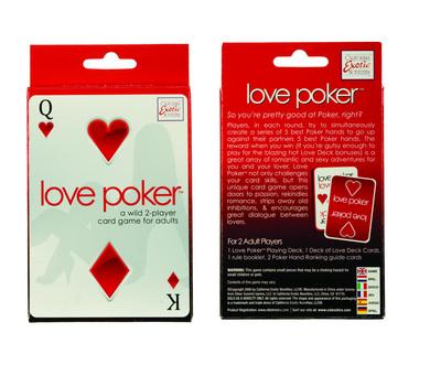 Love Poker A Wild 2 Player Card Game for Adults