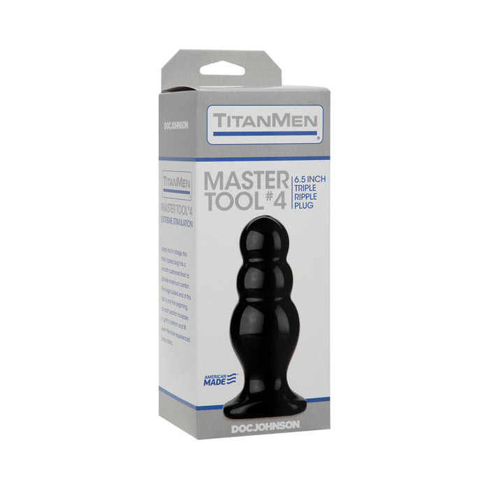 Titanmen Master Tool #4 Black Plug
