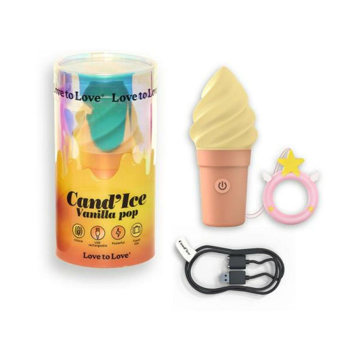Love To Love Cand'ice Vibrator Vanilla