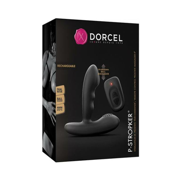 Dorcel P-Stroker Moving Bead Prostate Massager Black