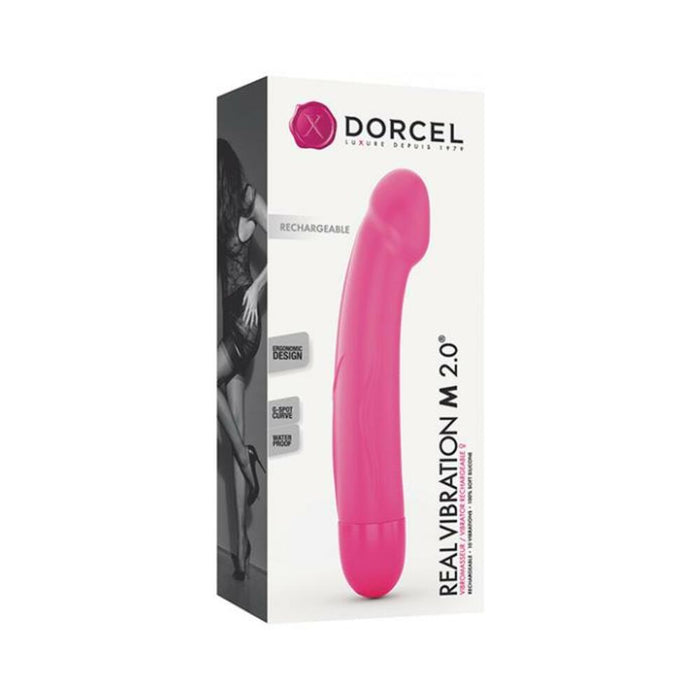 Dorcel Real Vibration M 6'' Rechargeable Vibration - Pink