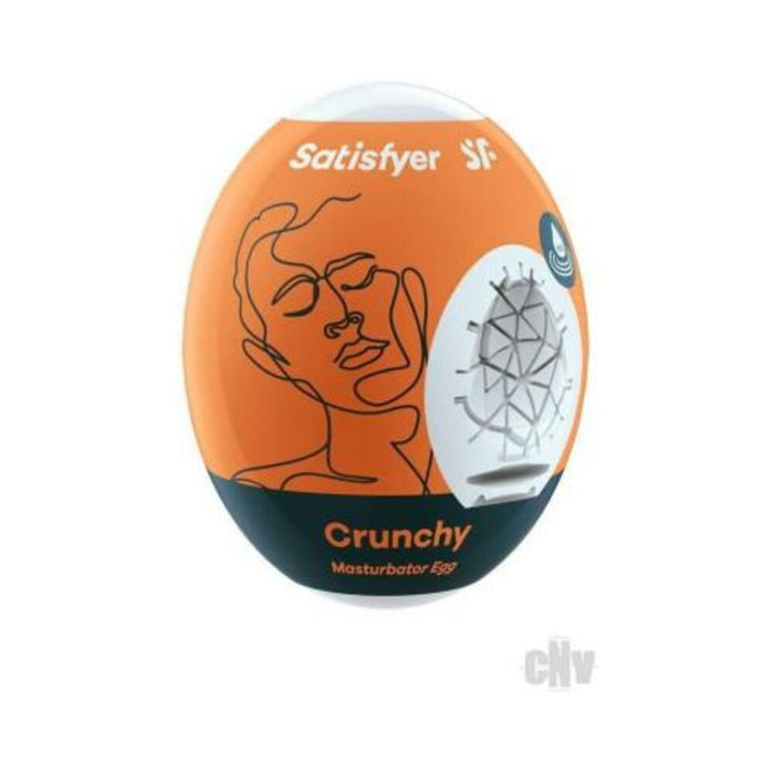 Satisfyer Masturbator Egg Crunchy Orange