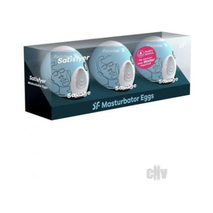 Satisfyer Masturbator Egg 3er Savage