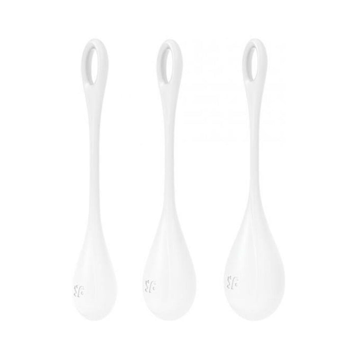 Satisfyer Yoni Power 1 Balls Training Set - White