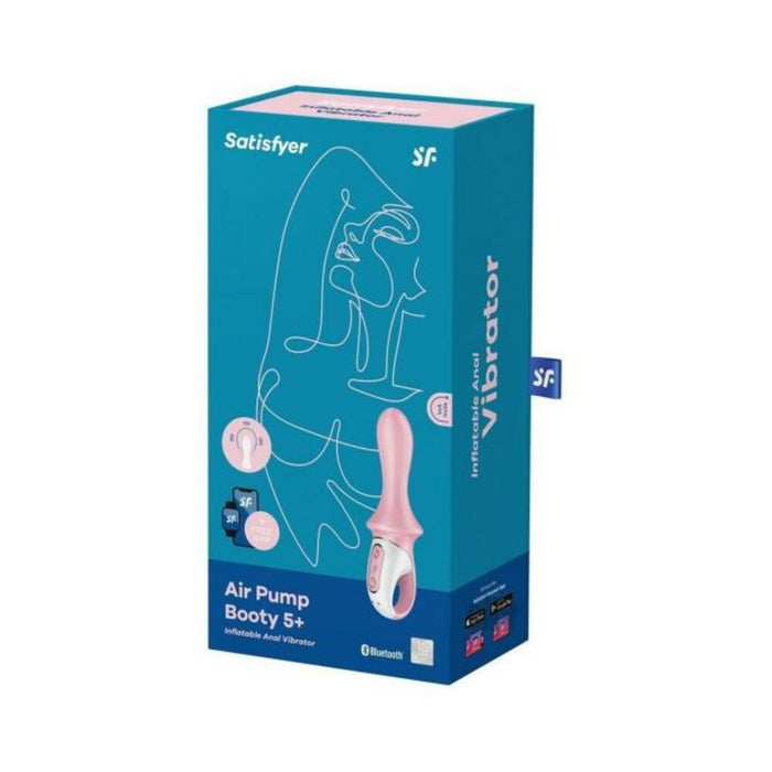 Satisfyer Air Pump Booty 5+ Red