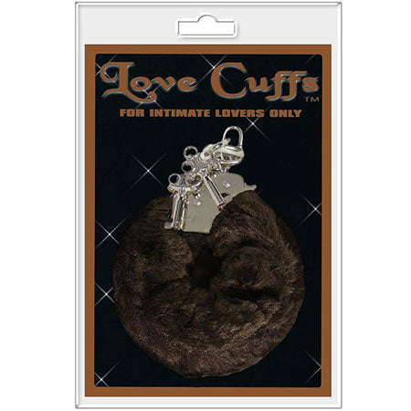 Love Cuffs Furry - Brown