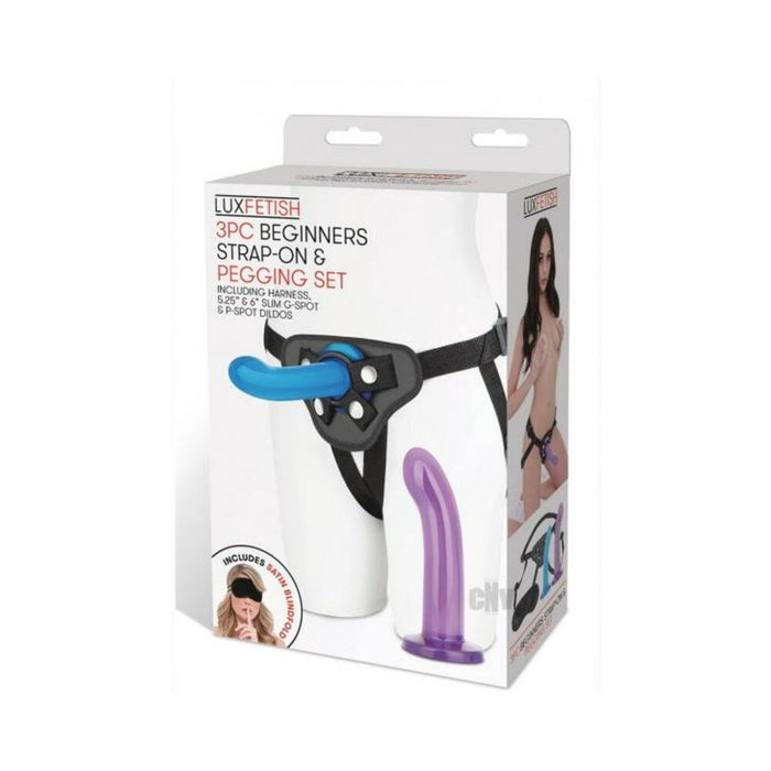 Lux Fetish Beginners Strap-on Pegging Set