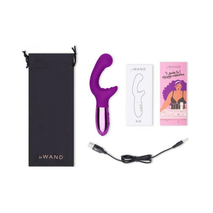 Le Wand Xo Double-motor Wave Rechargeable Vibrator Cherry