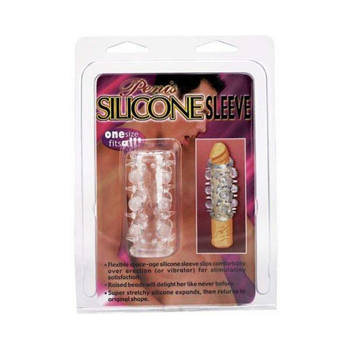 Penis Silicone Sleeve Raised Nodules