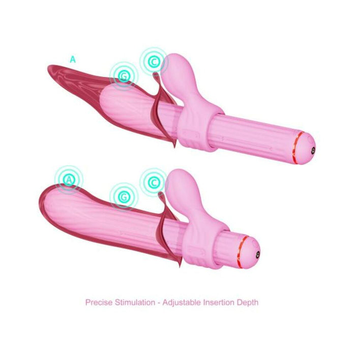 Magic Stick S1 Plus Multi Functioning Vibe Pink (net)