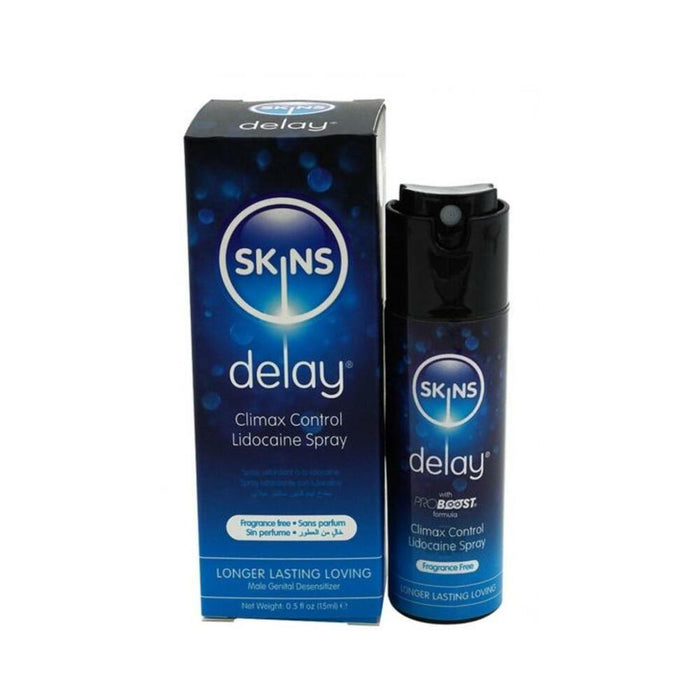 Skins Lidocaine Delay Spray 15ml