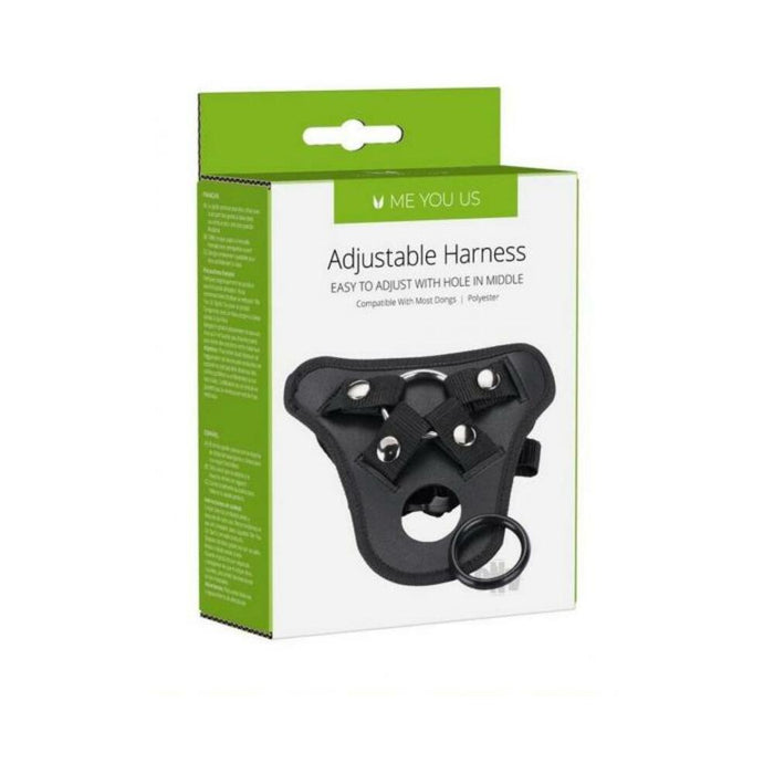 Me You Us Adjustable Harness Black