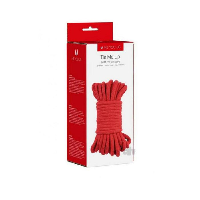 Me You Us Tie Me Up Rope Red 10m
