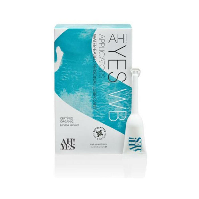 Ah! Yes Wb Water-based Personal Lubricant Applicators 6-pack 0.17 Oz.