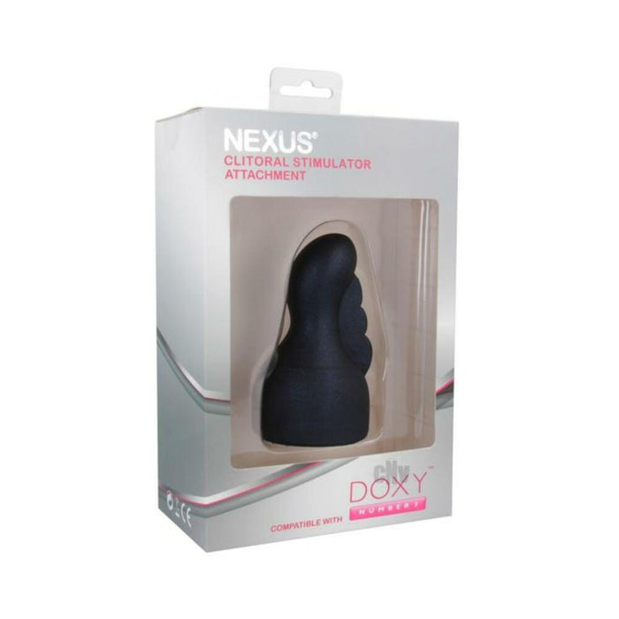 Doxy 3 Silicone Clitoral Wand Attachment Navy