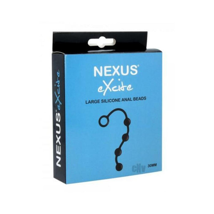 Nexus Excite Anal Beads Silicone Large Black