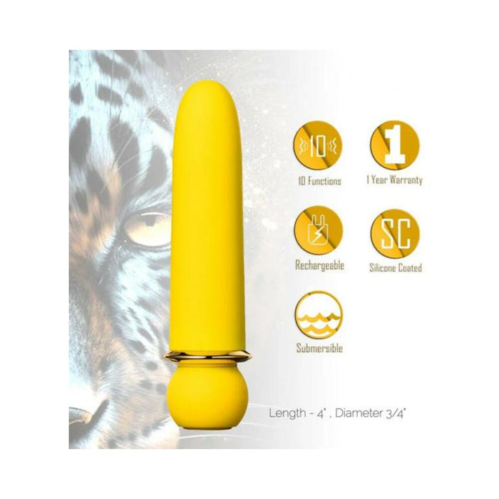 Jaguar Powerful Bullet Yellow Rechargeable