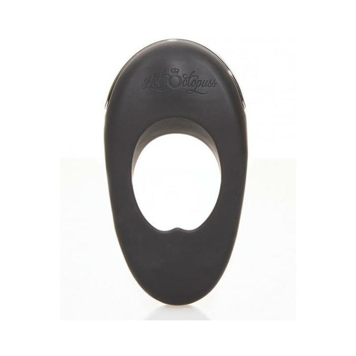 Hot Octopuss Atom Plus Black Vibrating Cock Ring