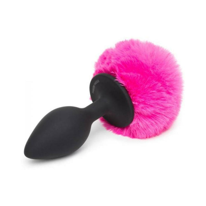 Happy Rabbit Non-vibrating Butt Plug Medium Black/pink