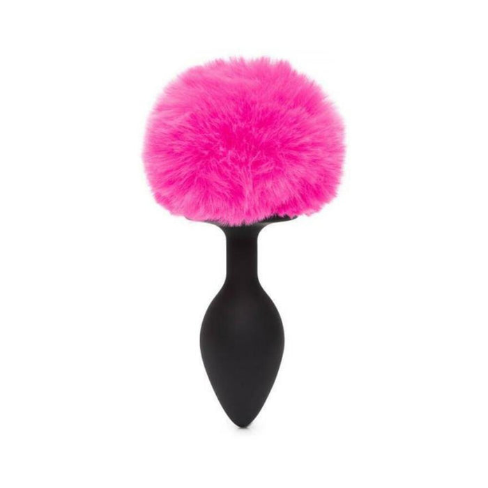 Happy Rabbit Non-vibrating Butt Plug Medium Black/pink