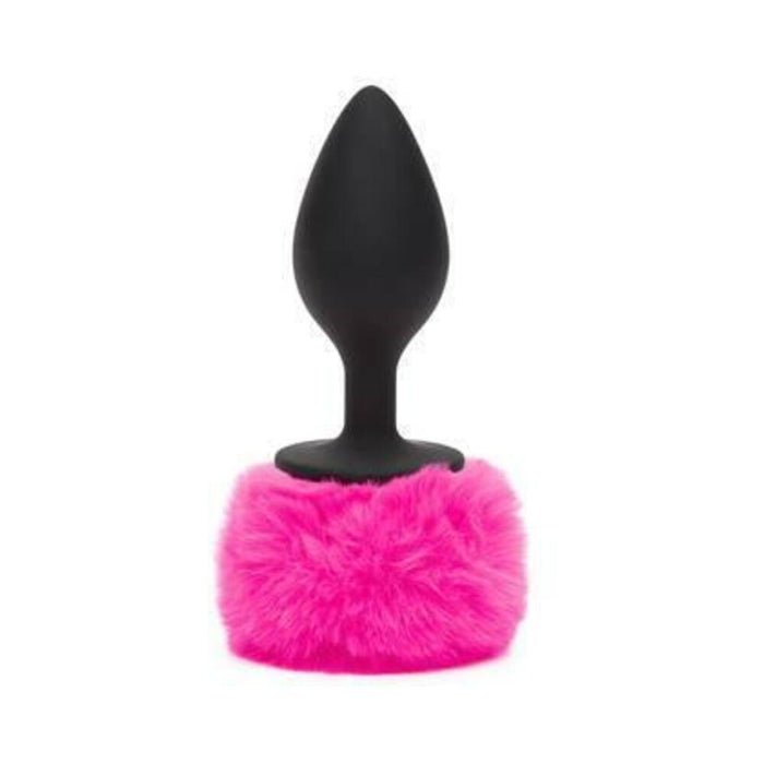 Happy Rabbit Non-vibrating Butt Plug Large Black/pink