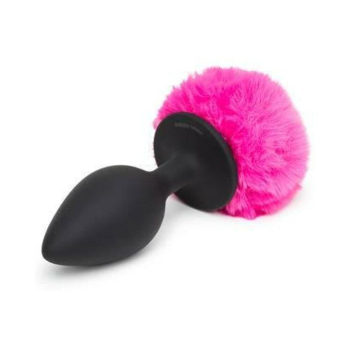 Happy Rabbit Non-vibrating Butt Plug Large Black/pink