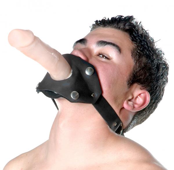 Penis Gag W/Flesh Dildo