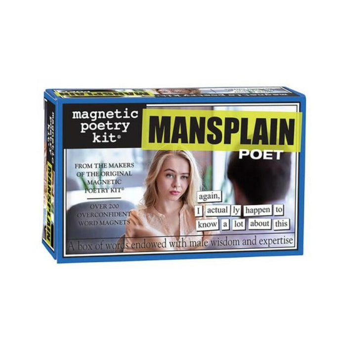 Magnetic Poetry Kit: Mansplain Poet