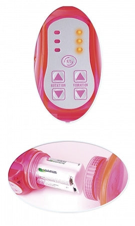 Rabbit Pearl Waterproof Deluxe Rotating Wall Bangers Pink