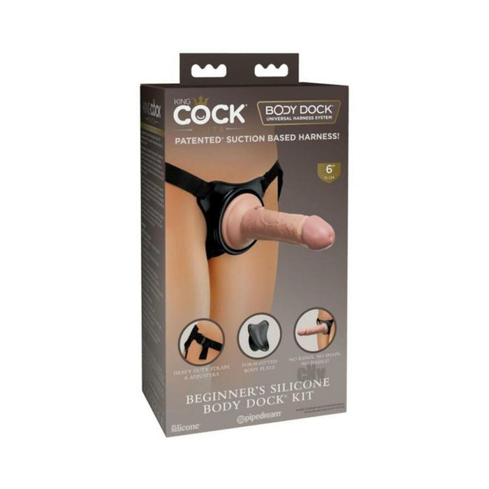 King Cock Elite Beginner's Silicone Body Dock Kit