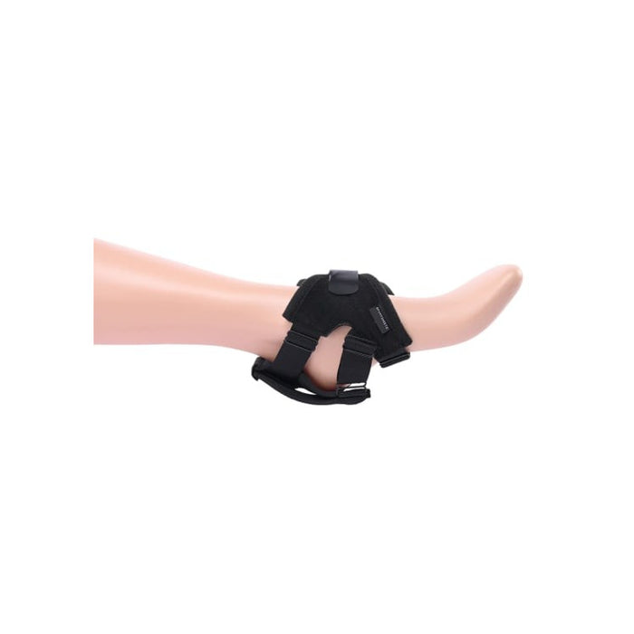 Fantasy X-Tensions Elite Hollow Silicone Strap-On 8in Brown