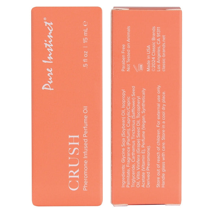 Pure Instinct Pheromone Perfume Oil Crush Dropper 15 Ml | 0.5 Fl Oz