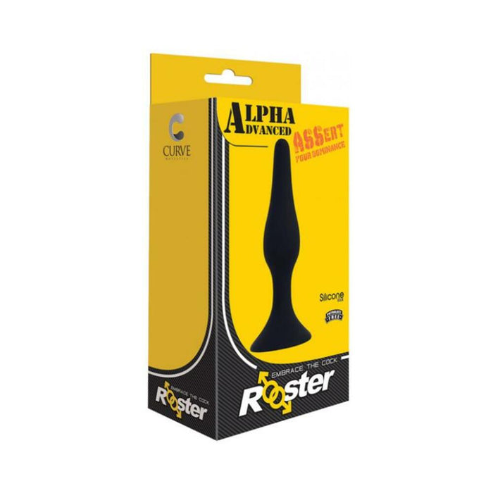 Rooster Alpha Advanced Anal Plug Black
