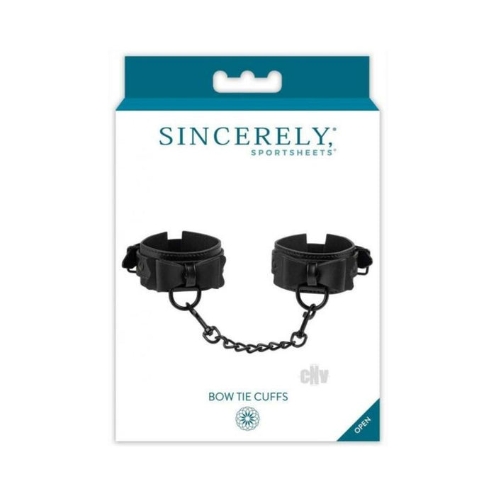 Sincerely Bow Tie Cuffs