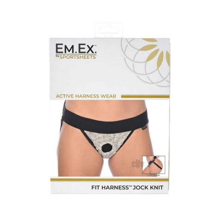 Em Ex Fit Harness Jock Gray