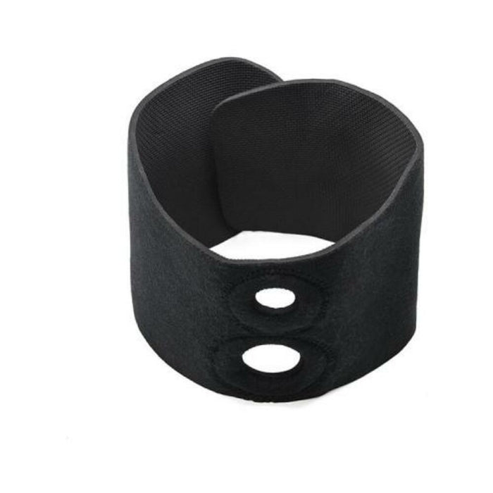 Ss Dual Penetration Thigh Strap-on Harness Black