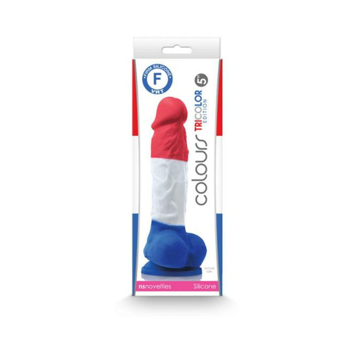 Colours Pleasures Tricolor 5'' Dildo